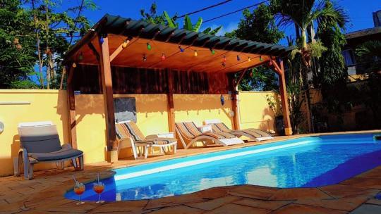 Jolie Villa Santa Avec Piscine Pointe aux Piments Exterior foto